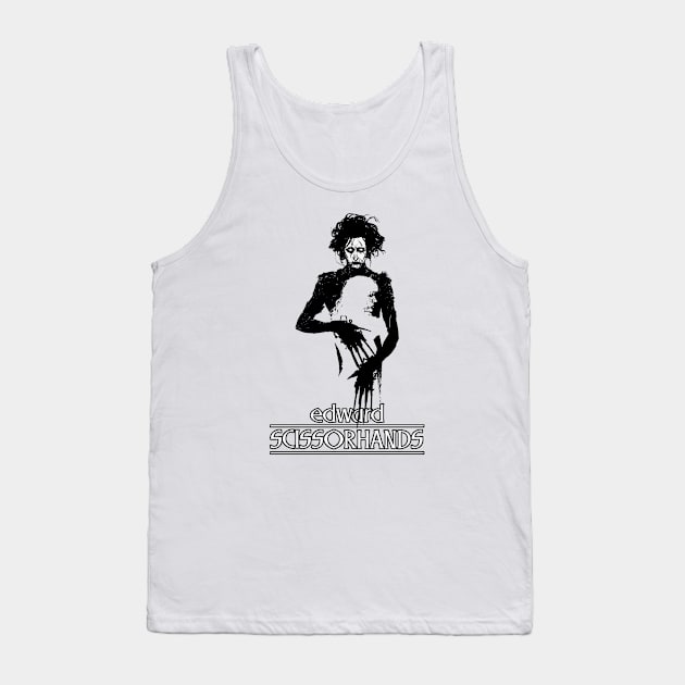 edward scissorshand grunge Tank Top by Genetics art